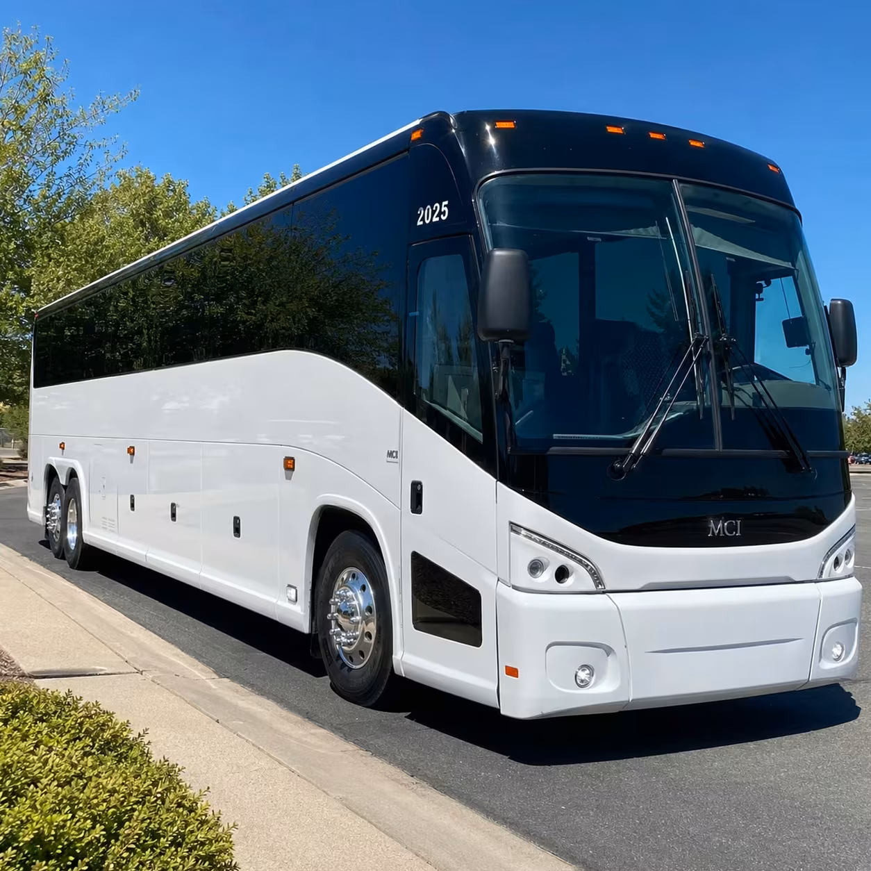 56 passenger charter bus