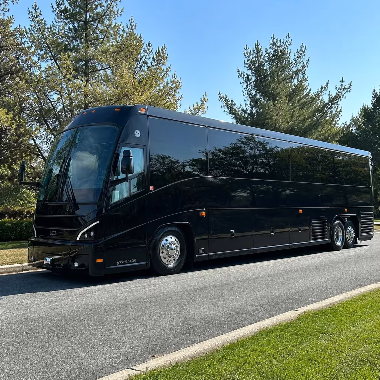 federal agency and county government charter buses in cherry hill